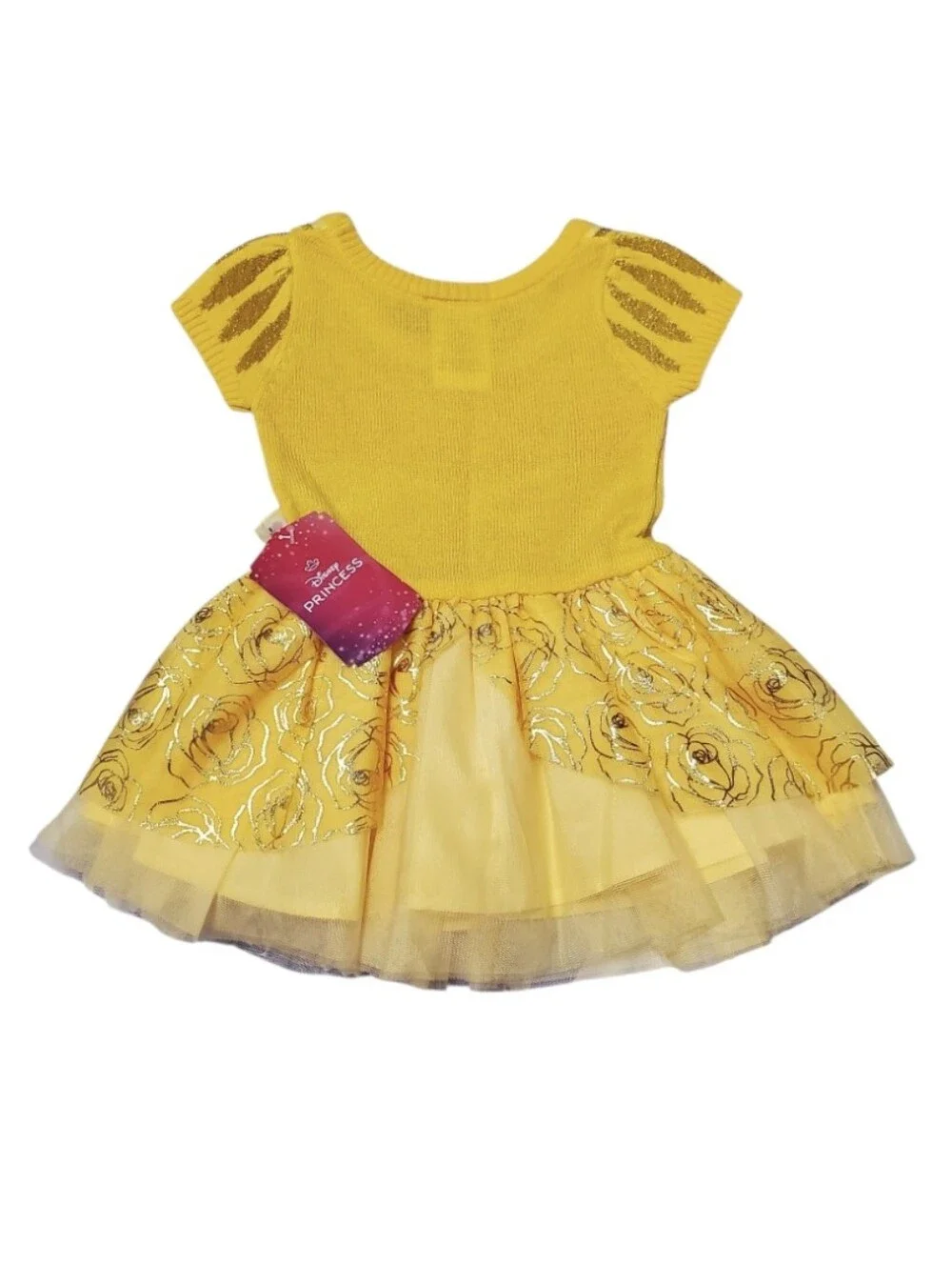 NWT Disney Princess Baby Girl Belle Halloween Costume Dress 12M